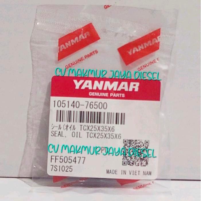 Oil Seal Starting Handle,Seal Engkol TF75/TF85 105140-76500 Yanmar Genuine