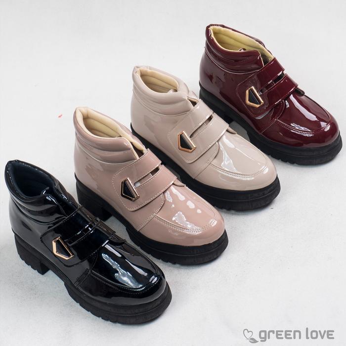 Green Love Sepatu Boot Wanita REBELLION