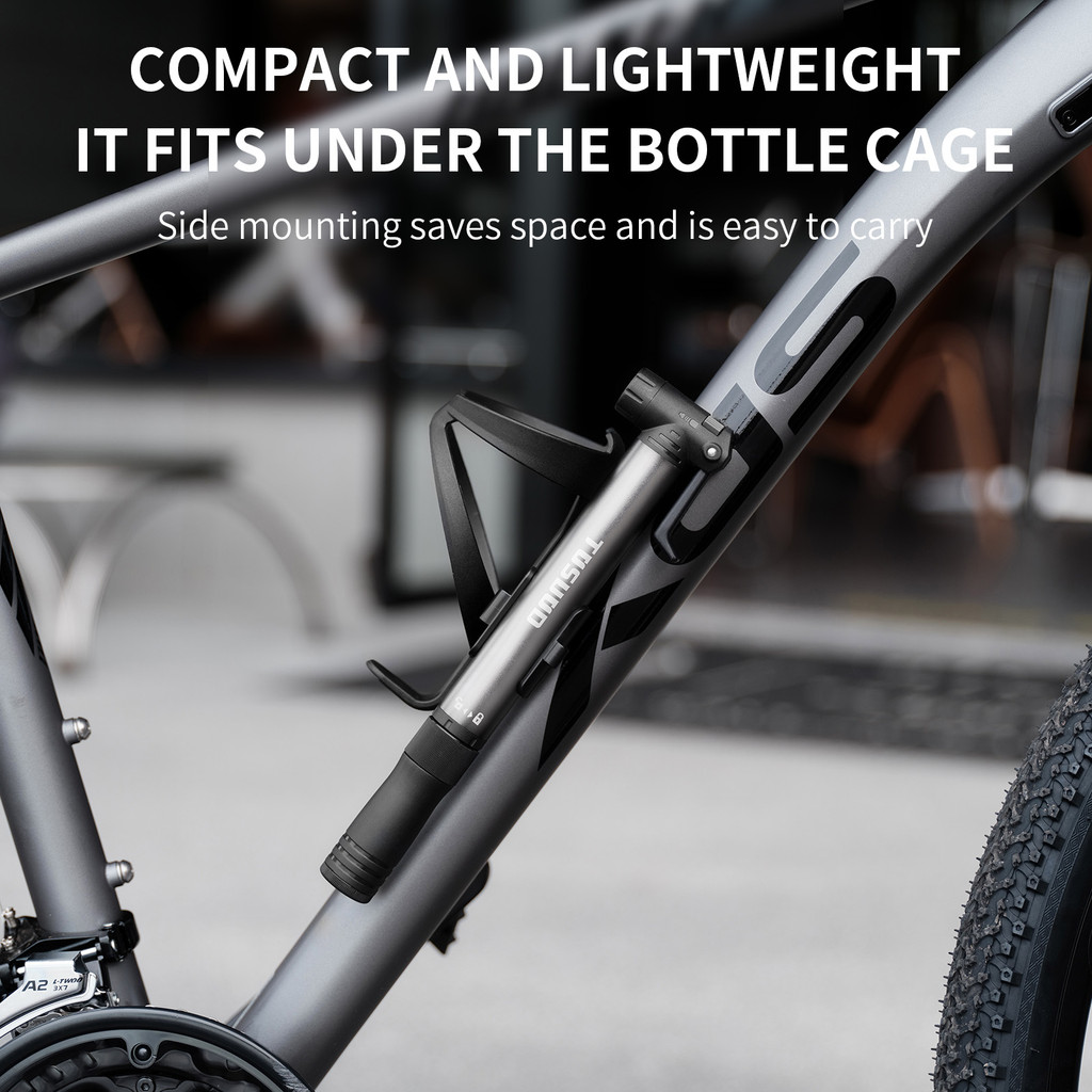 TOSUOD Bicycle Pump Portable Hand Tire Air Inflator Schrader Presta MTB Road Bike Pump
