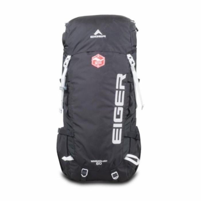 BERGARANSI TAS KERIL EIGER WANDERLUST 28 CARRIER 60L TAS GUNUNG HIKING TAVELING