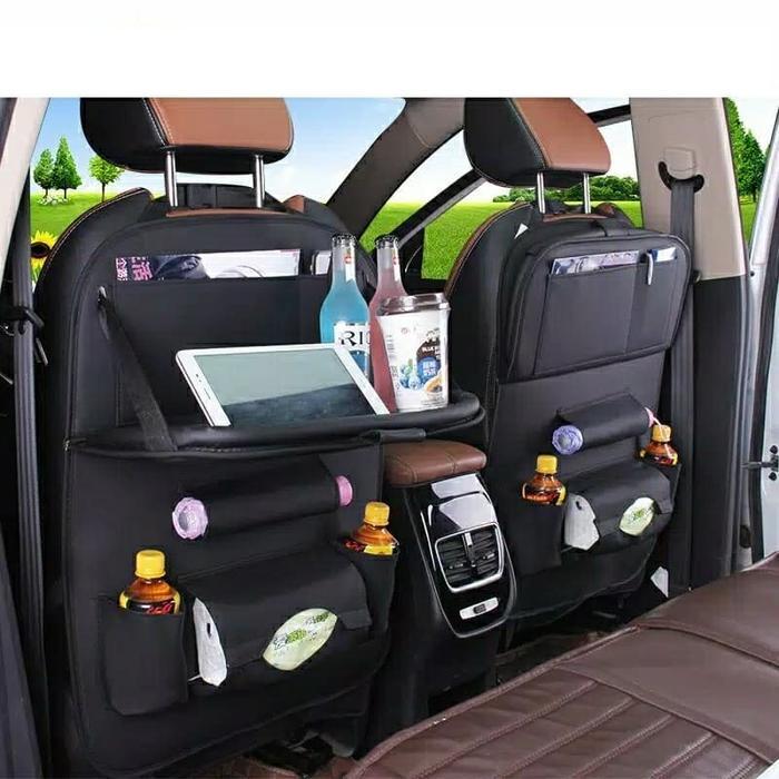 tas jok mobil belakang.