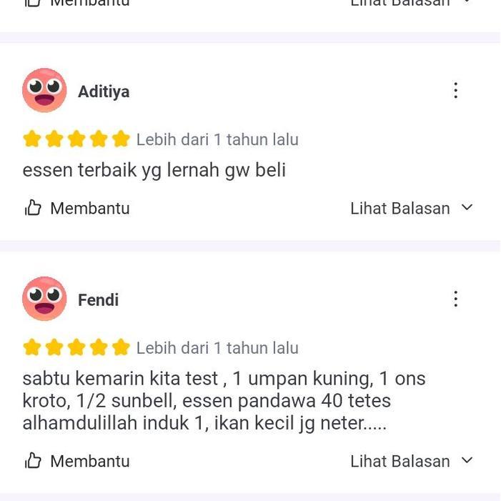 Essen Oplosan Ikan Mas Pandawa Essen Ikan Mas Babon Induk Ikan Rame