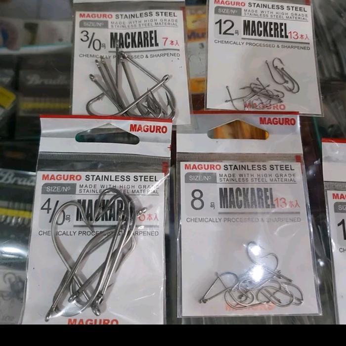Pancing Maguro Mackerel Mata Kail Maguro Stainlless Ring