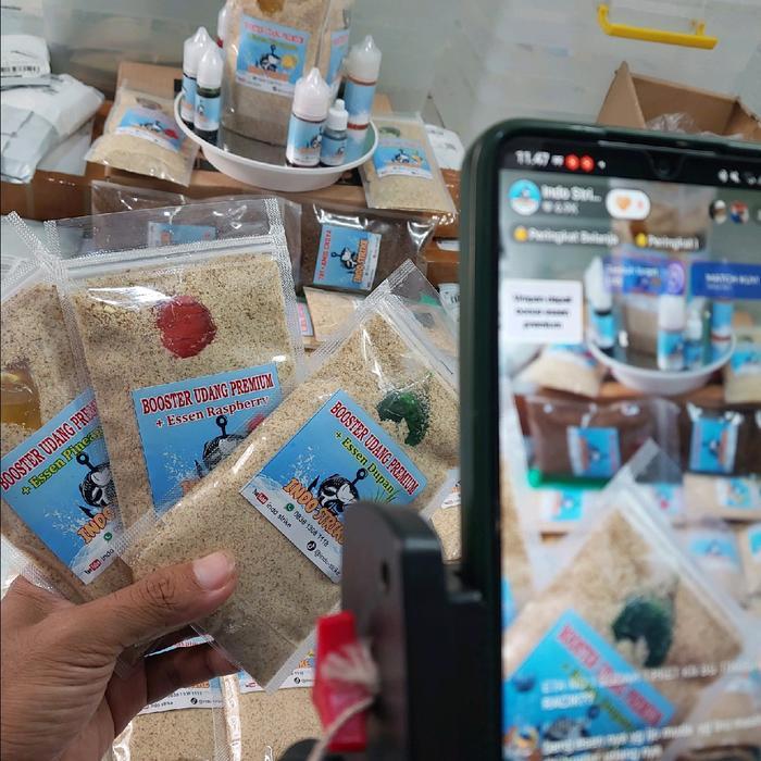 Combo Booster Udang Essen Dupan Komplit Mancing
