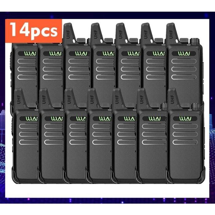 Ready Stock COD Ht wln kd C1 Original Walkie Talkie WLN UHF Ht Wlan Genggam Jarak Jauh Anti Jatuh
