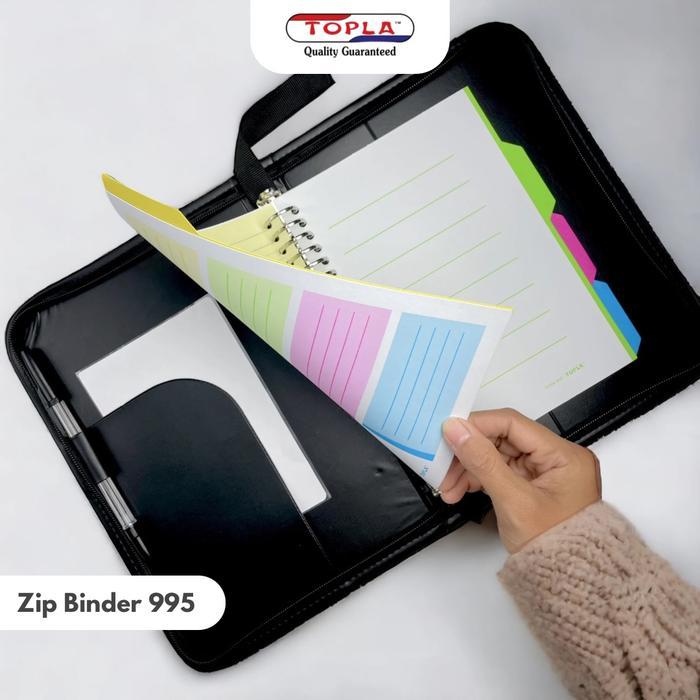 Binder File Resleting A5 Kulit Buku Binder Notebook Buku Catatan 995 *