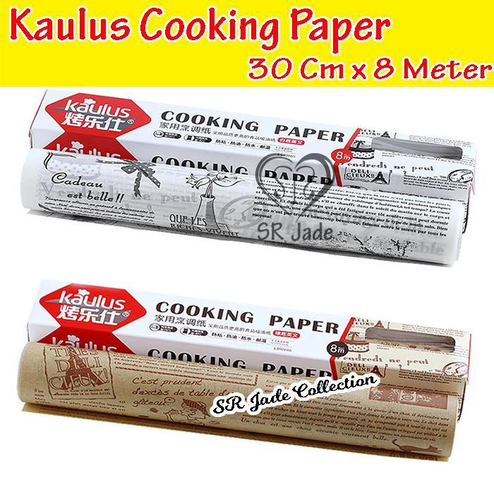 Chefmade - Kaulus Baking Paper Cooking Paper Newspaper Vintage Kertas Roti Baking