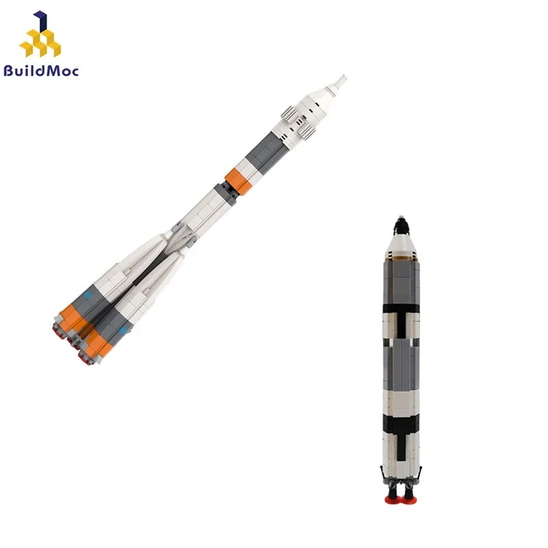 MOC R-7 1:110 Scale Rocket Ultimate Soyuz Rocket Collection Building