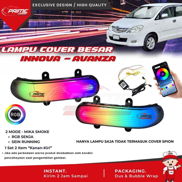 [RGB]Lampu Cover Spion Besar Innova 2004 2015 Lampu Cover Spion Besar Avanza Xenia VVTI 2007 2011
