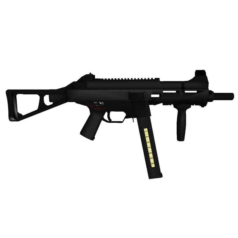 1:1 Scale HK UMP45 Submachine Gun Model Papercraft Toy DIY 3D Paper