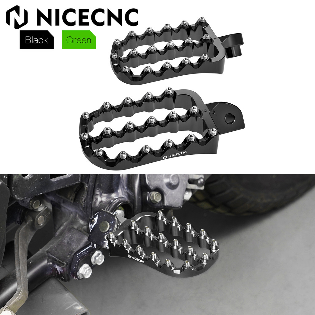 FOR KAWASAKI KLR650 1987-2024 FOOTPEGS FOOTREST FOOT PEDAL KLR 650 KLR 650 2014 2015 2016 2017 2018
