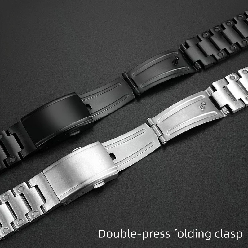 GA-2100 Replacement Bracelet For Casio G-SHOCK GM2100 GA2100 stainless steel watch band Black Silver