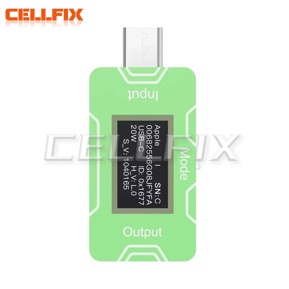 JCID CT02 PD Charger Detector Identify The Genuine Fake in One Second New Add Charging Current Detec