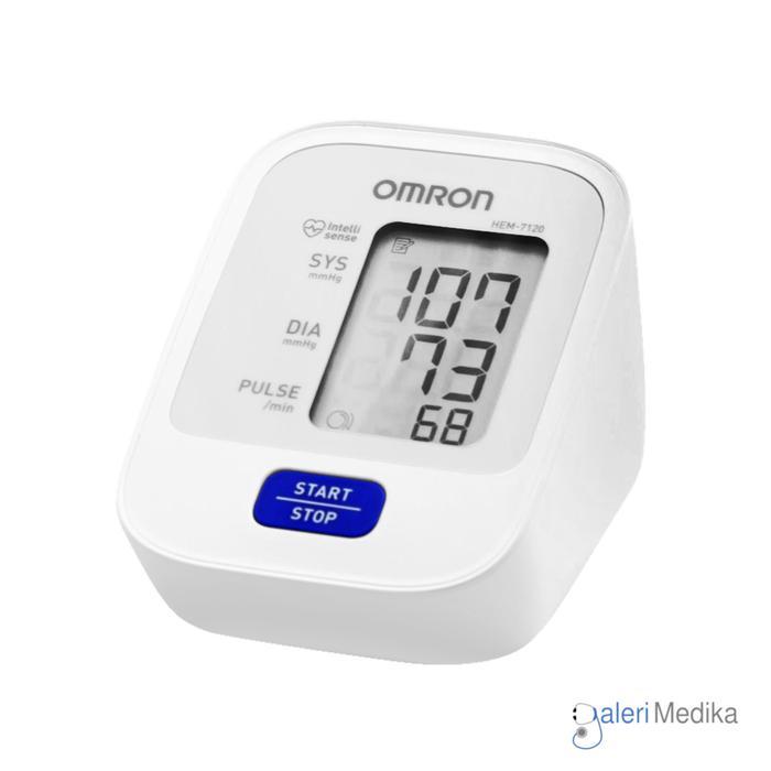 Omron Hem 7120 Tensimeter Digital + Adaptor #Gratisongkir