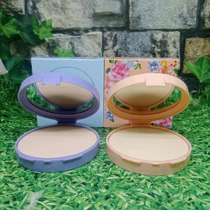 Bedak VIVA Compact Powder Natural & Kuning Langsat - Bedak Padat Viva BPOM