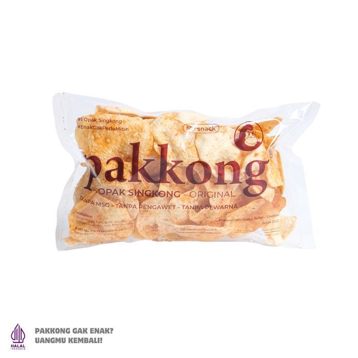 "New" PAKKONG Opak Singkong - Rasa Original (Tanpa MSG & Pengawet)