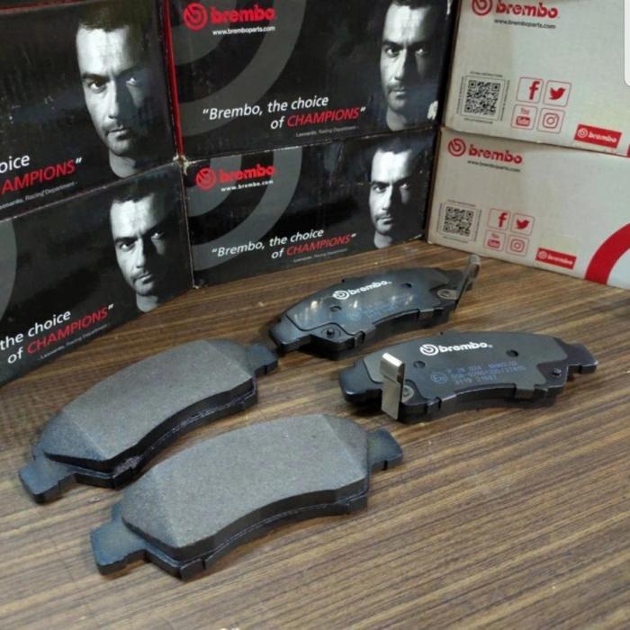 BRAKE PAD KAMPAS KANVAS REM DEPAN HONDA JAZZ GD3 CITY GD8 IDSI VTEC 2003 2004 2005 2006 2007 2008 .