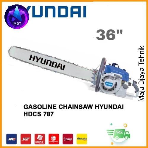 Gergaji Mesin Hyundai HDCS 787 / Gasoline Chainsaw Hyundai HDCS-787