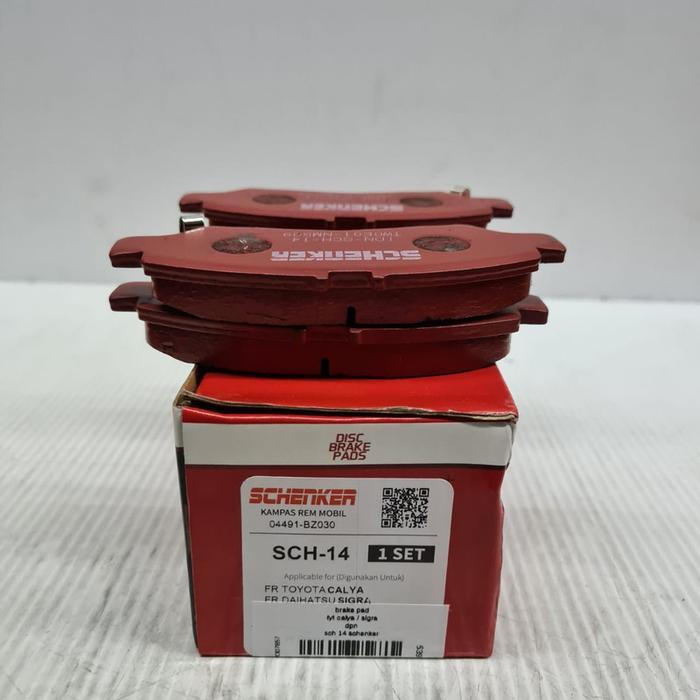 Brake Pad Daihatsu Sigra Dpn Sch 14 Schenker -42898