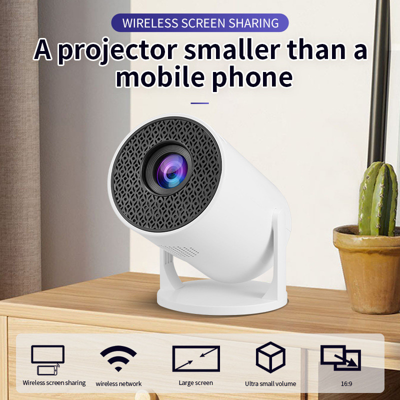 Mini M5 Projector USB LED Bluetooth 5.0 480*360P Wireless HD Movie Projector Ideal for Home &