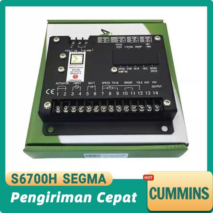 S6700H SPEED CONTROLLER SEGMA S-6700H SPEED GOVERNOR S 6700 H SPEED CONTROL UNIT S6700 H ORI