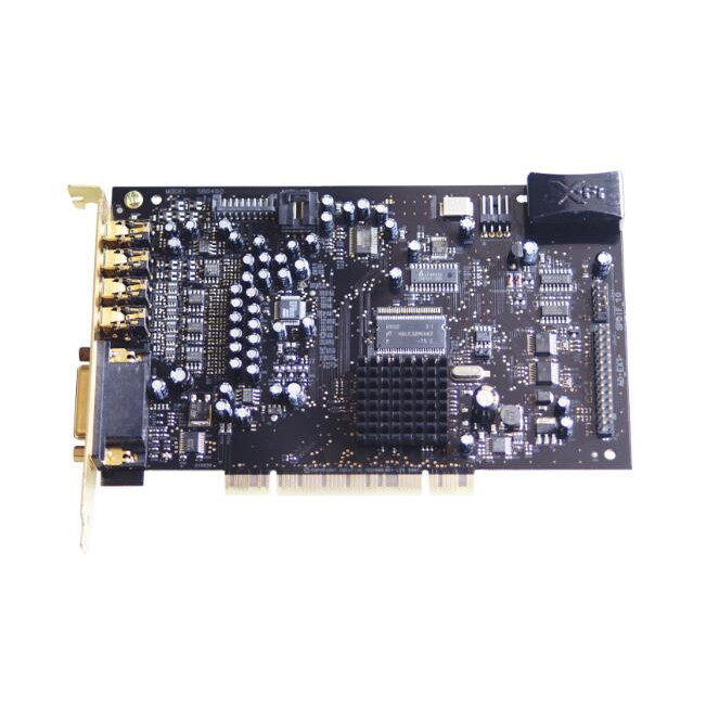 Original Creative X-Fi Fatal1ty FPS SB0460 64M 7.1 PCI Sound Card SB 0460 with light Sound Card