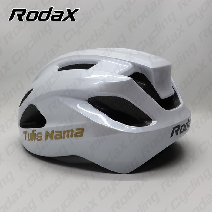 Rodax Custom Helmet Bisa Tambah Nama Helm Sepeda Custom Helm Roadbike Custom Helm Roadbike Aero Helm