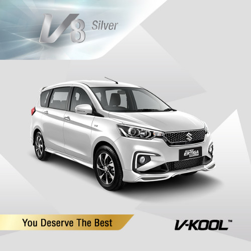 Kaca Film V-KOOL V8 Black Series SUZUKI ERTIGA Depan VRX60