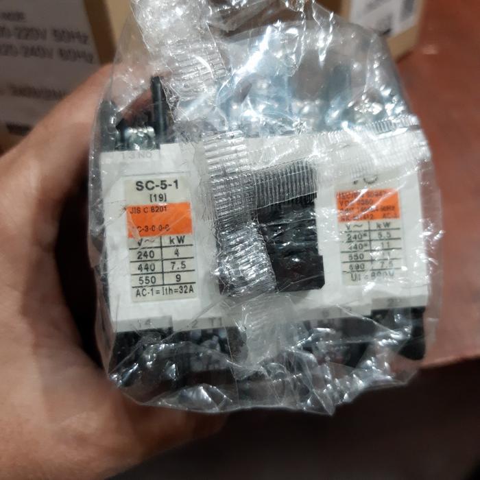 Kontaktor Fuji Sc-5-1 Sc 5 1 220Vac