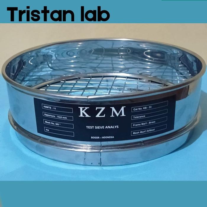 Ayakan Mesh Test Sieve Ayakan Mesh 5/8 Inch Diameter 20 Cm