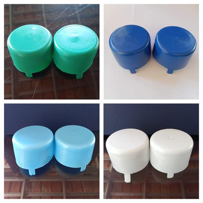 Lalaby Shop ( Isi 1000 Pcs ) Tutup Galon Air Biru Tutup Galon Biru Muda Hijau Tosca Putih Bening