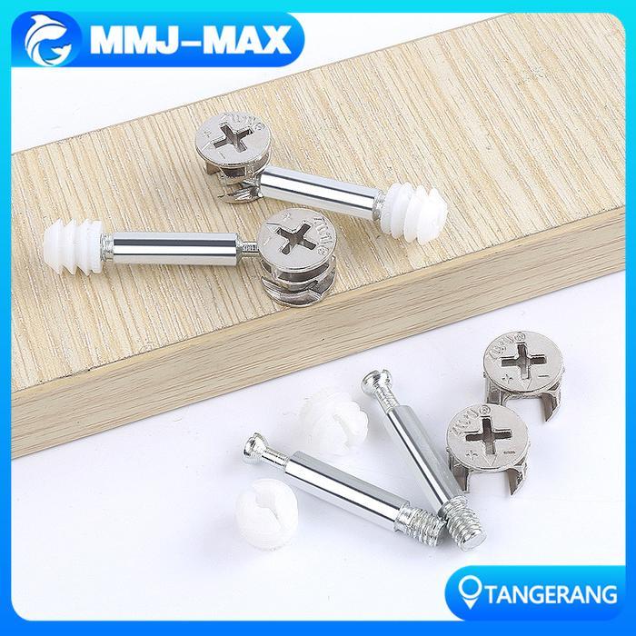 20 pcs/set Minifix Baut Knock Down Skrup/Minifix Baut Knock Down Skrup
