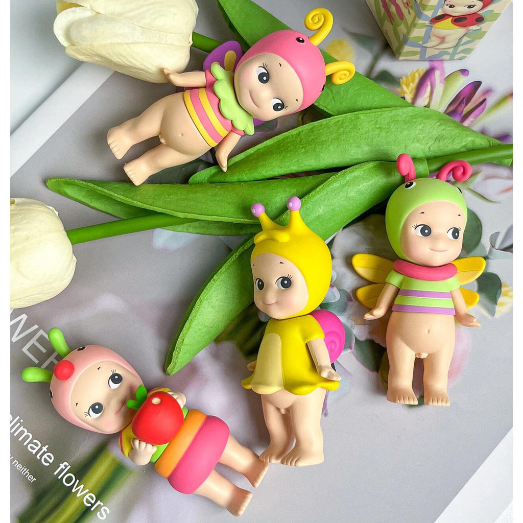 Sonny Angel Blind Box Toys Bug's World Series Mini Anime Action Figure Cute Doll Ornaments