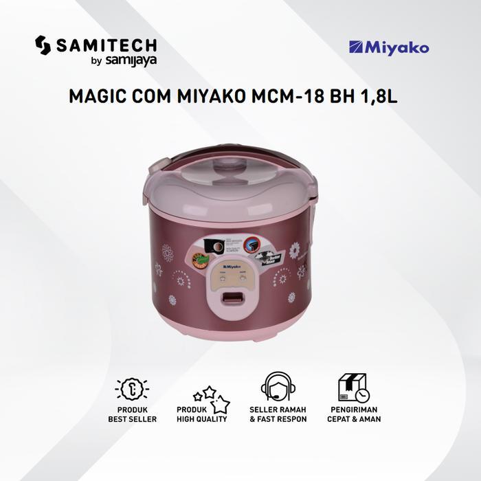 Magic Com Miyako Mcm-18 Bh / Mcm 18 Bh / Mcm 18Bh 1.8 Liter Bergaransi