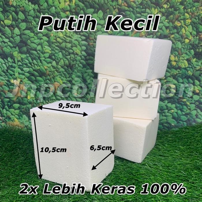"New" Floral foam busa bunga kering putih