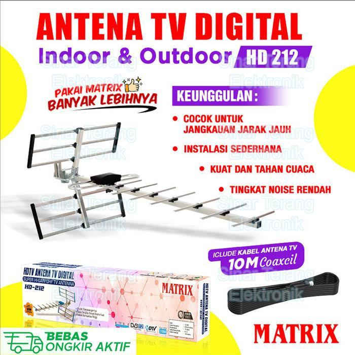 Antena Tv Digital Matrix HD 212