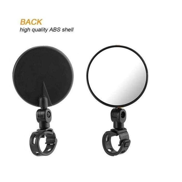 Rockbros - Spion Sepeda 2 Pcs Lipat Sepion Sepeda Gunung Kaca Spion Bmx Listrik Sepedah Mtb Variasi