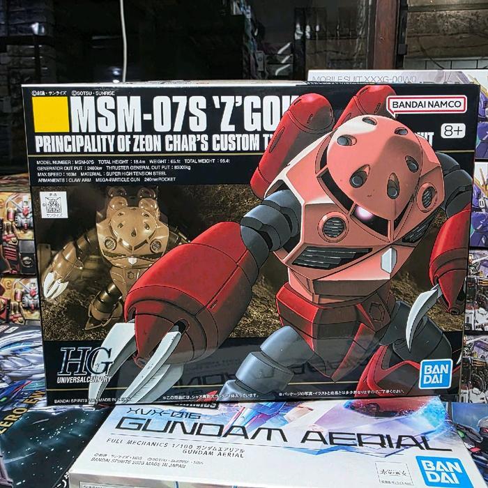 HG MSM 07S ZGOK CHARS CUSTOM BANDAI