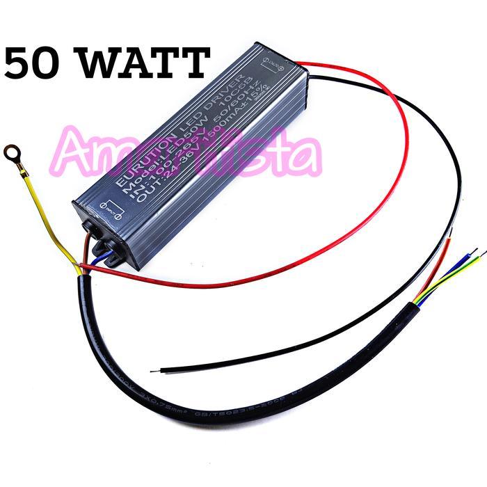 Terlaris Trafo Lampu Sorot 50Watt Trafo Led Flood 50 watt LED Driver SALE