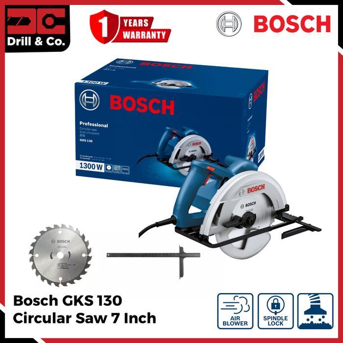 Bosch GKS 130 Mesin Gergaji Circular Saw / Mesin Gergaji Sirkel 7"