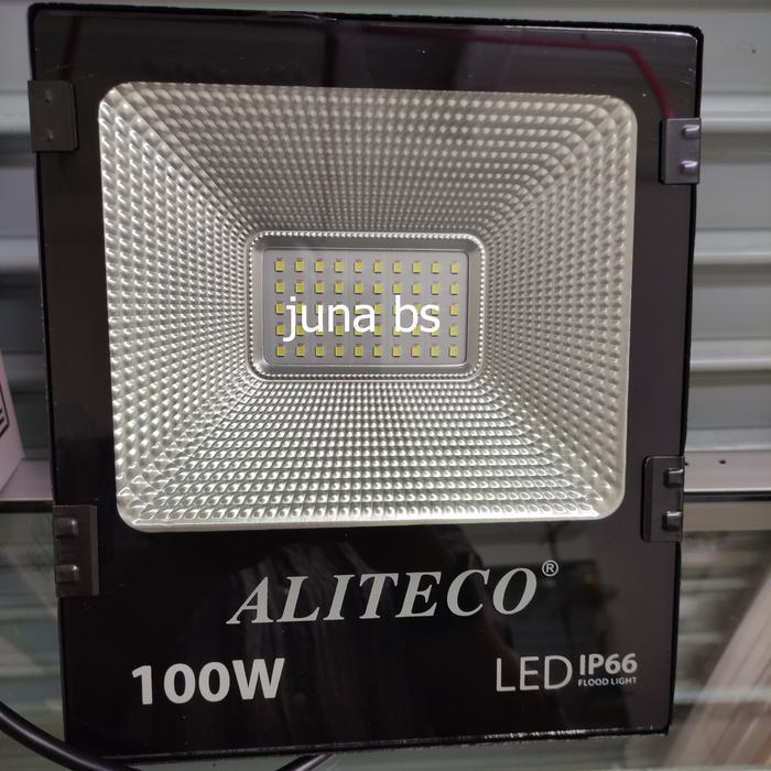 LAMPU TEMBAK LED ALITECO 100W /KAP SOROT LED /LAMPU SOROT LED 100 WATT