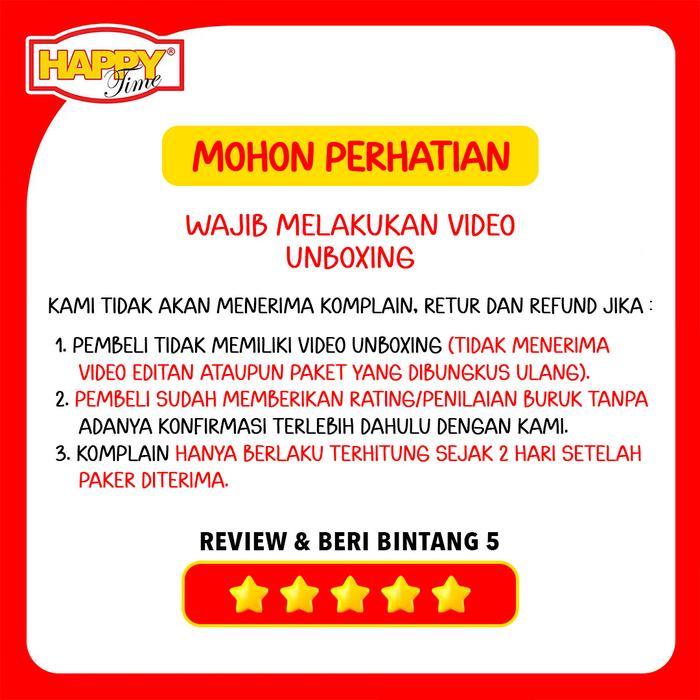 "New" Happy Time Sticu Mini Wafer Roll Chocolate 1 Pack isi 3 Toples