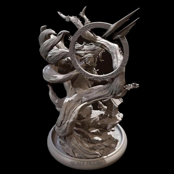 HOT SALE RESIN FIGURE AHRI SPIRIT BLOSSOM 3D TD50-6410 KL28 - 1/24 TERMURAH