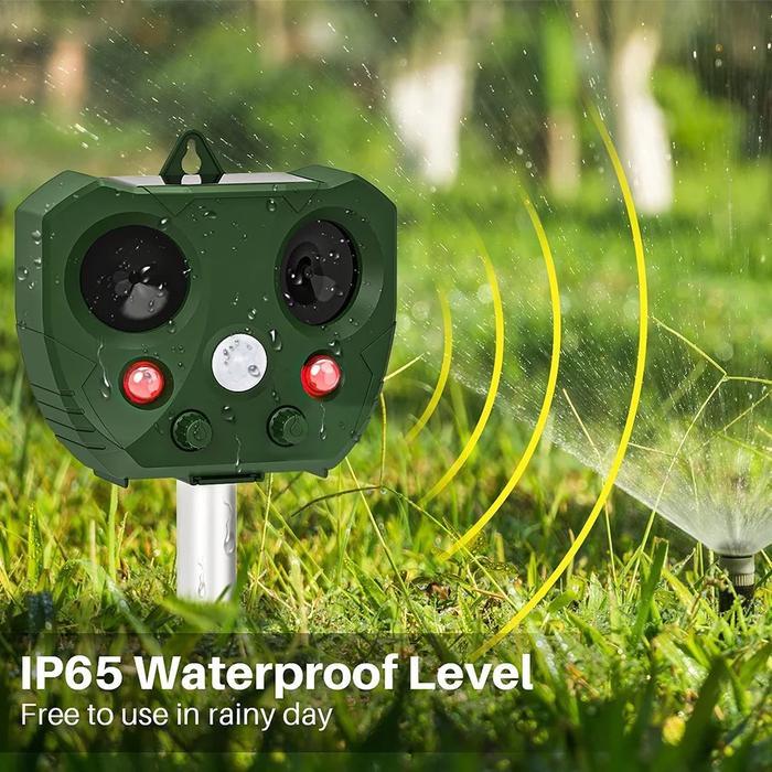Yieryi Bird Repeller Ip66 Ultrasonic Mouse Animal Repeller Outdoor Garden Yard Farm Ultrasonic