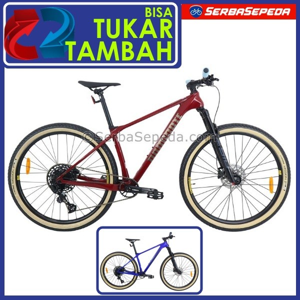 Dominate CXC Elite Sepeda Gunung MTB 29 Inci Frame Carbon Sram