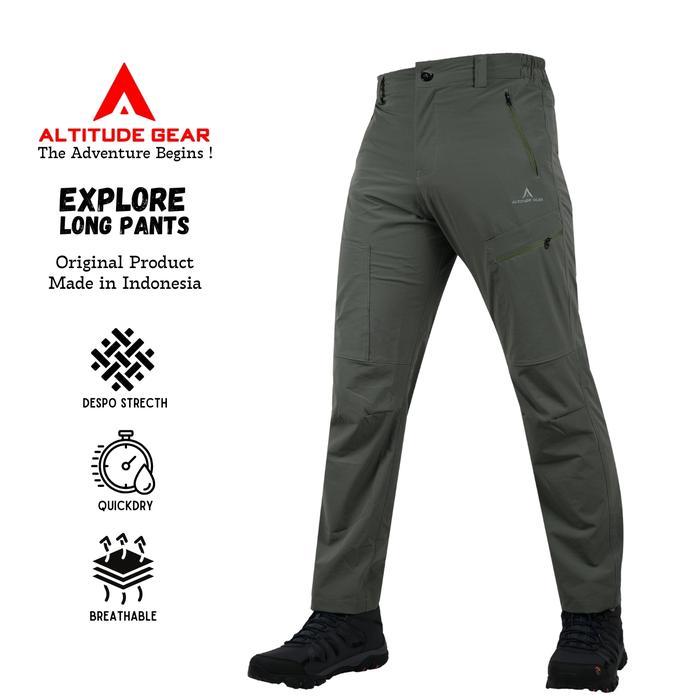 Consina Hike - Celana Gunung Quickdry Explore Hiking Pants Celana Panjang Outdoor Pria Wanita Sport