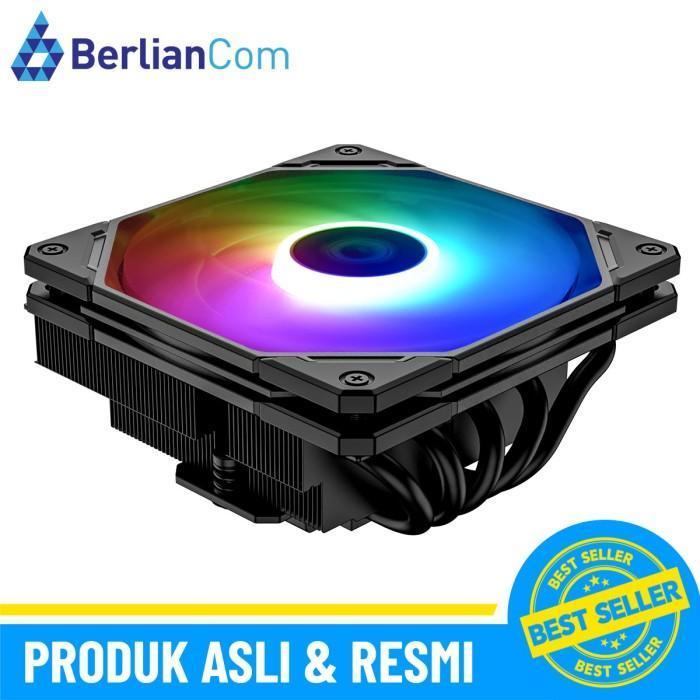 TERLARIS ID-COOLING IS-55 ARGB LOW PROFILE CPU COOLER (INTEL/AMD) FAN ELEKTRONIK LED