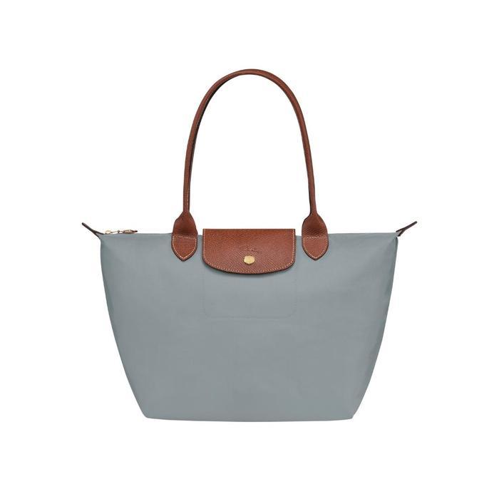 Longchamp Le Pliage Original M Tote Bag Steel