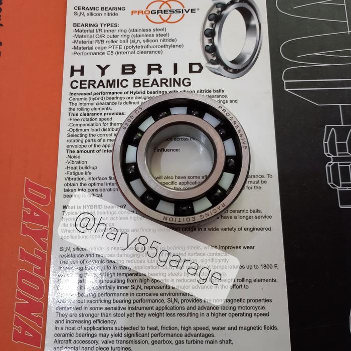 Bearing Kruk As 6205C5 Progressive Ceramic Racing