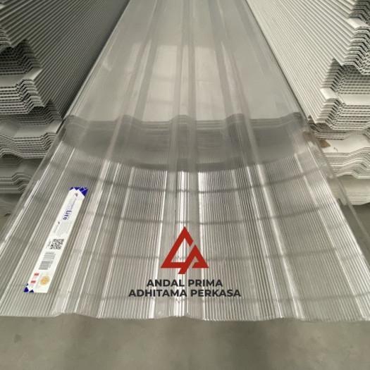 Skylight Atap Alderon Transparan Translucent Bening Kualitas Premium